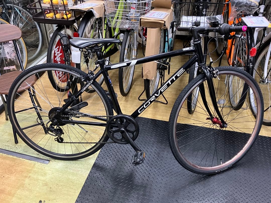 【引き取り限定】リユース品　シボレー　クロスバイク　700×28c 450mm