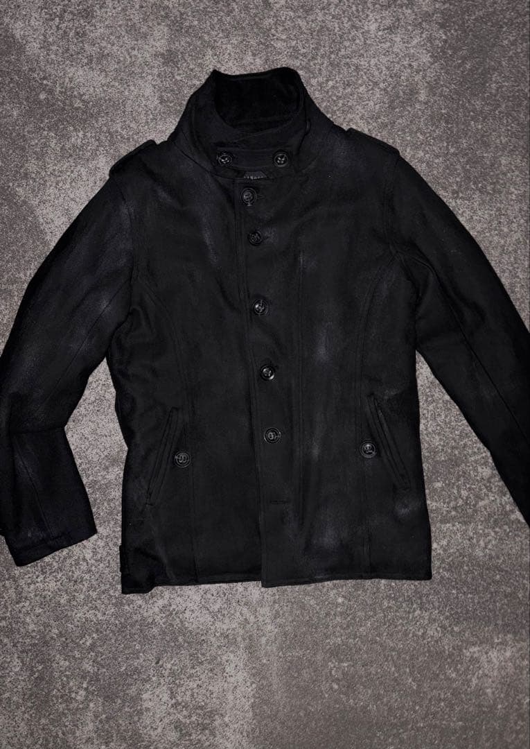 【archive】00s コーティング加工 ナポレオンジャケット お兄系 y2k