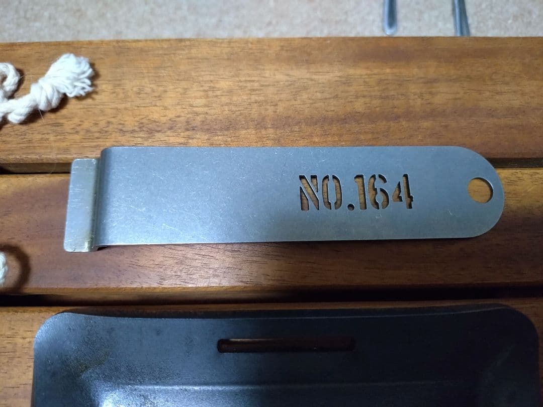 No.164 ヒロシ鉄板4.5ミリ　独焼鉄板　ソロ用鉄板