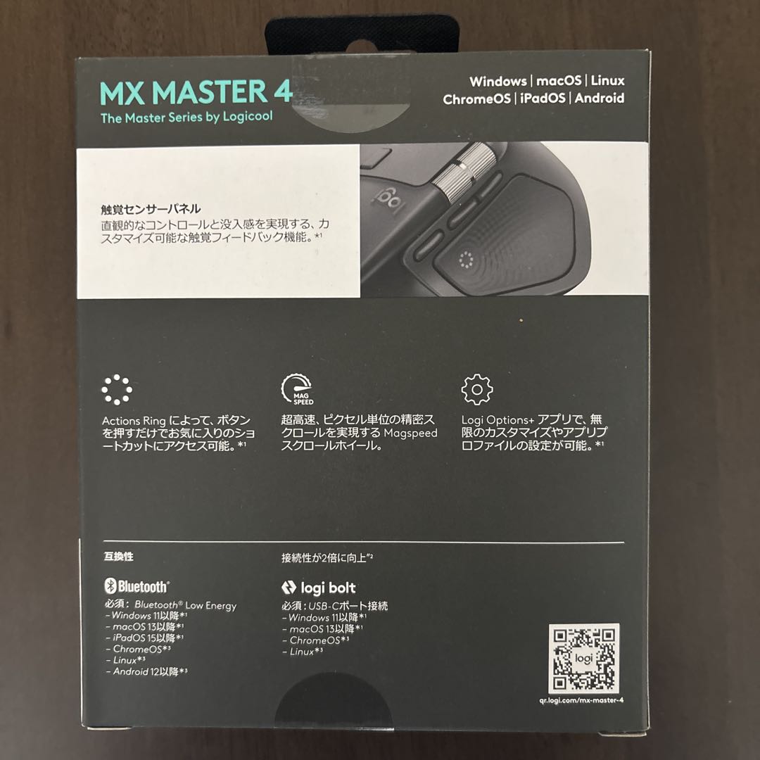 【新品未開封】Logicool MX MASTER 4 マウス ロジクール