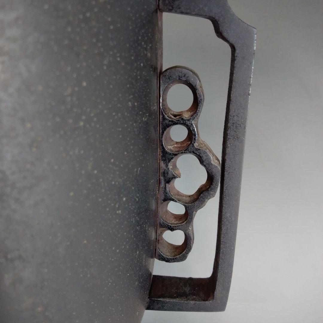 池坊　薄端　花器　唐銅　生け花　箱無し