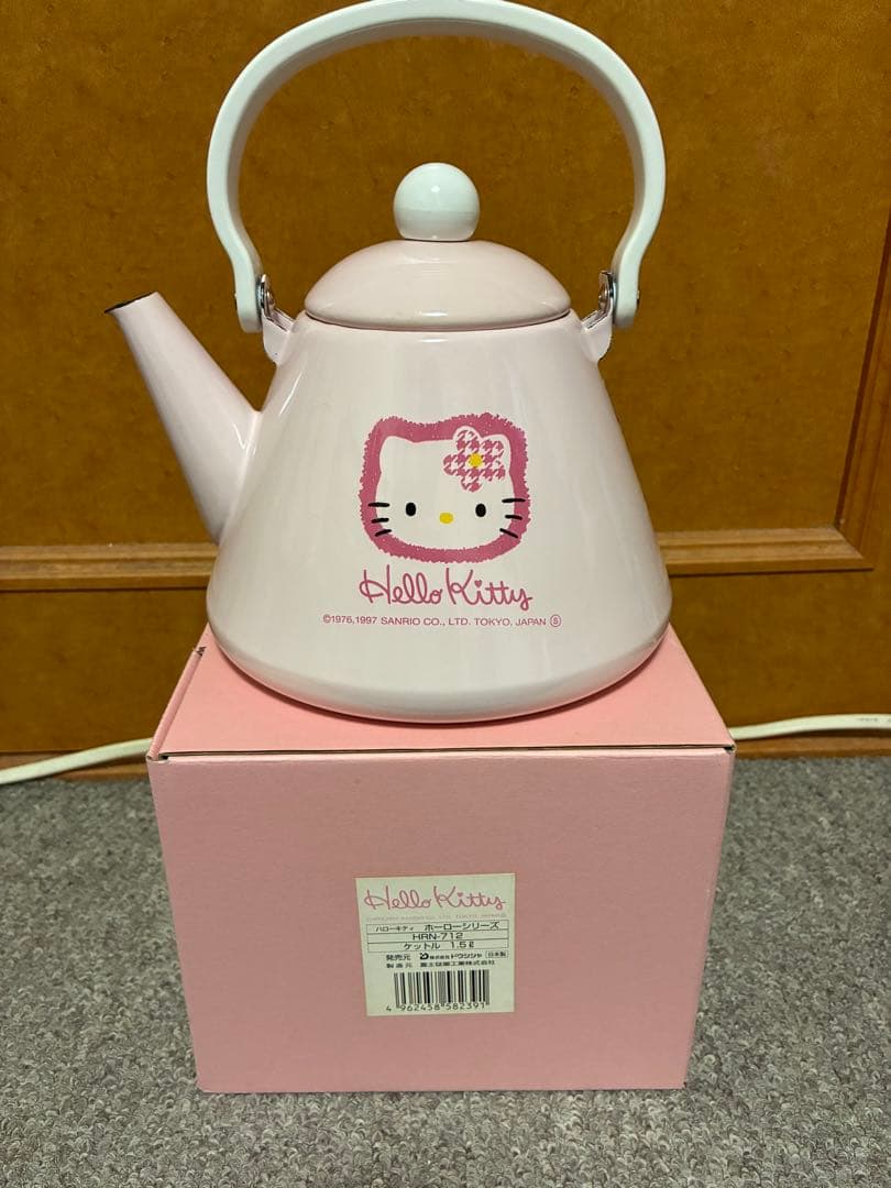 ハローキティ ピンク やかん ケトル ポット 鍋 キティーちゃん