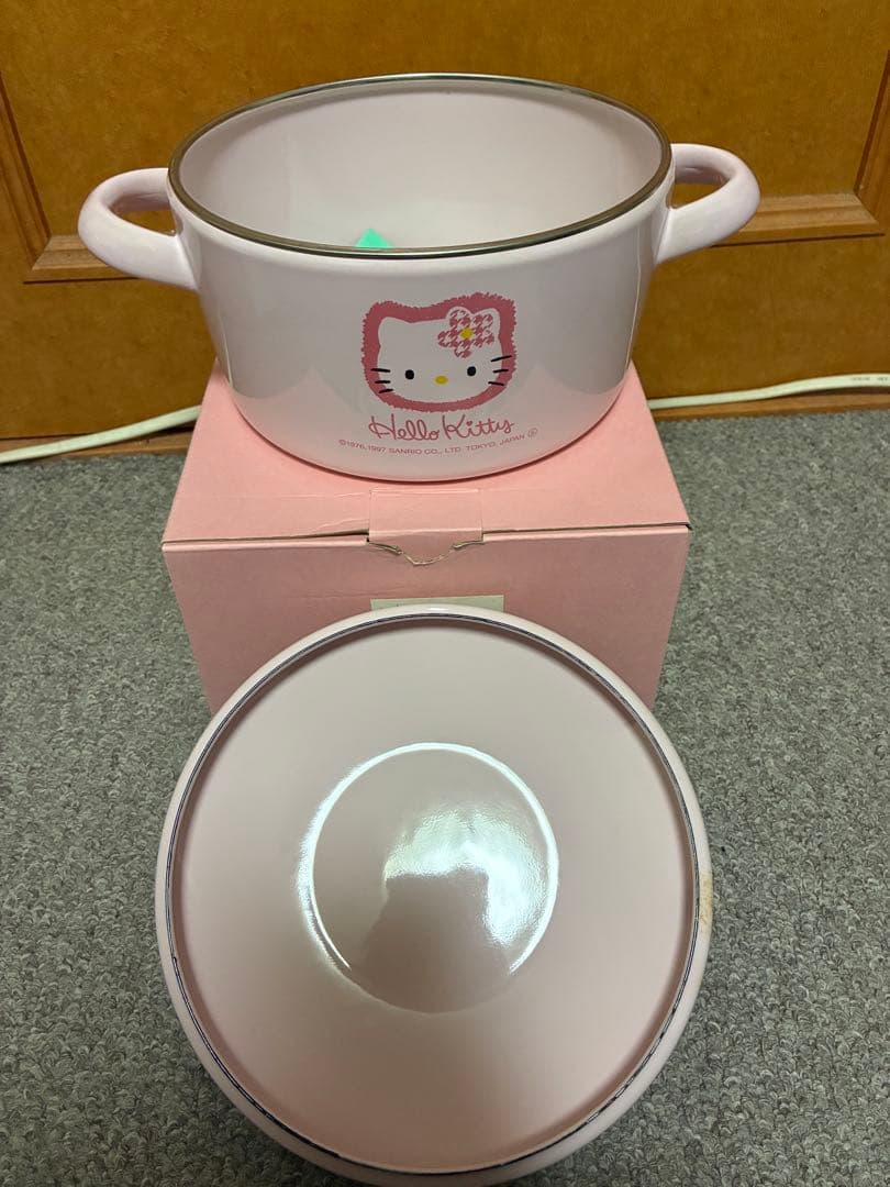 ハローキティ ピンク やかん ケトル ポット 鍋 キティーちゃん