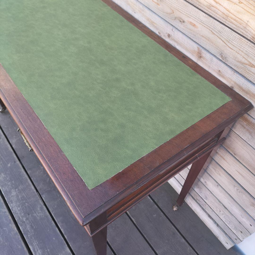 M♦Sale東名 レザートップ ライティング キャスター付き