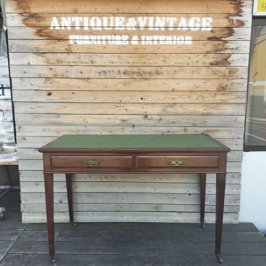 M♦Sale東名 レザートップ ライティング キャスター付き