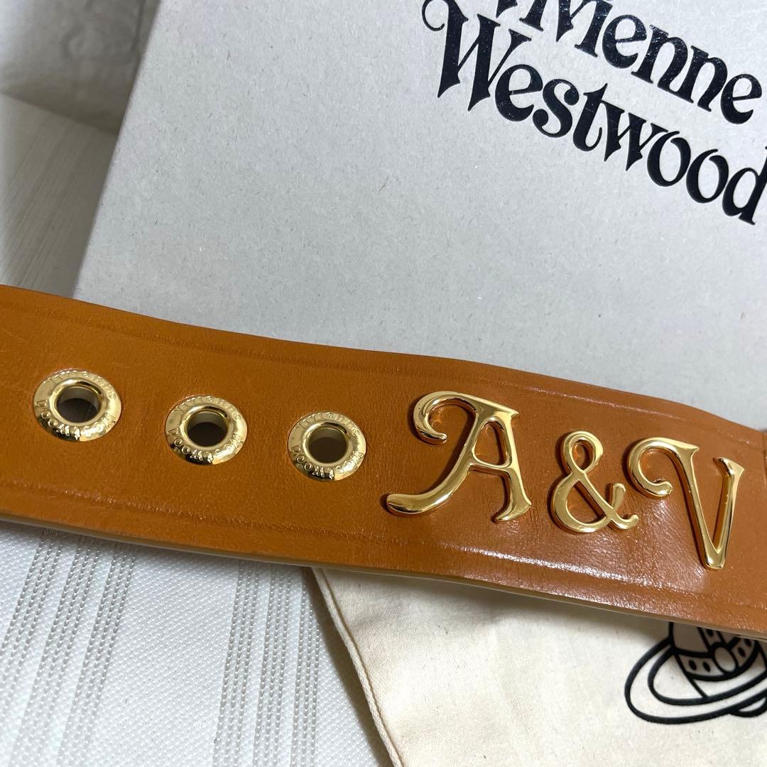 Vivienne Westwood レザー バックル ブレスレット