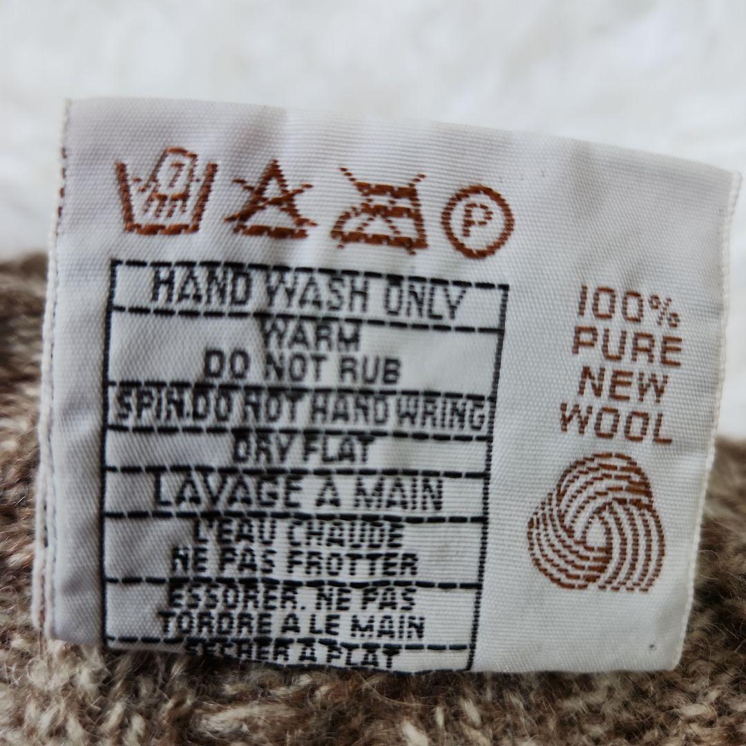 Jamieson's スコットランド製 カーディガン　ウール100％　L　メンズ