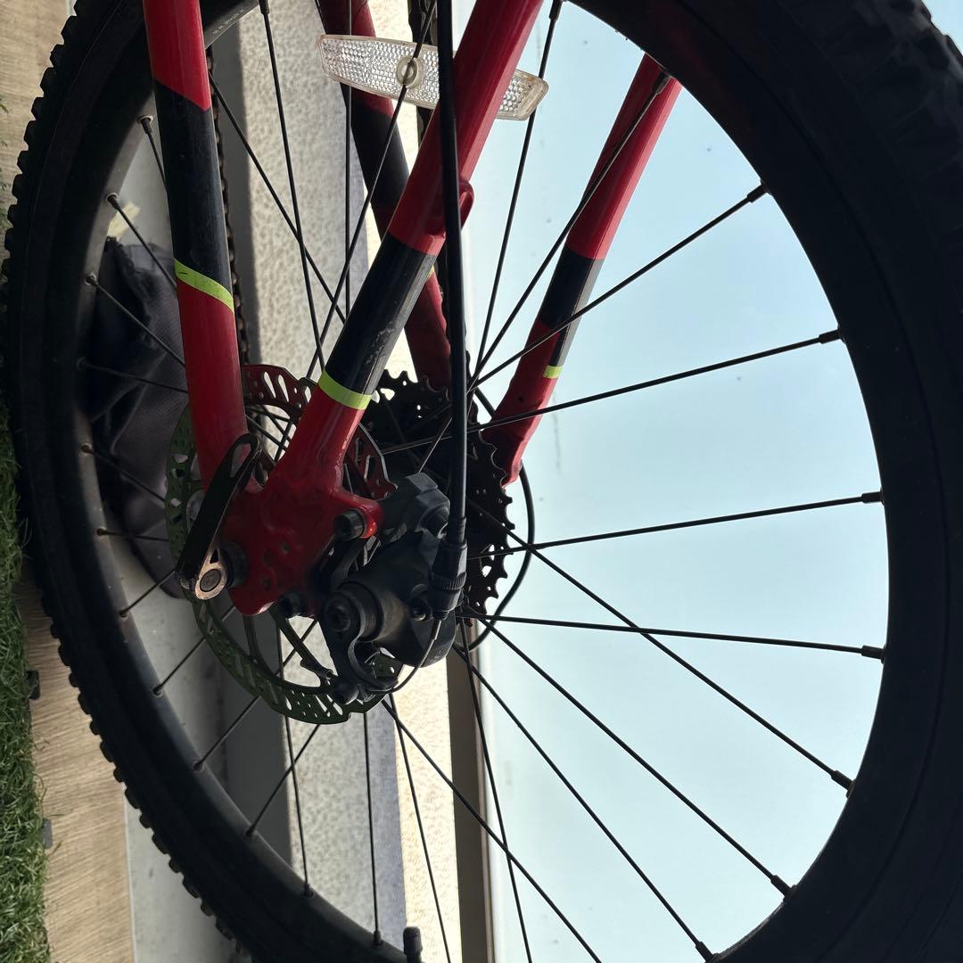 アルミ製24インチマウンテンバイク