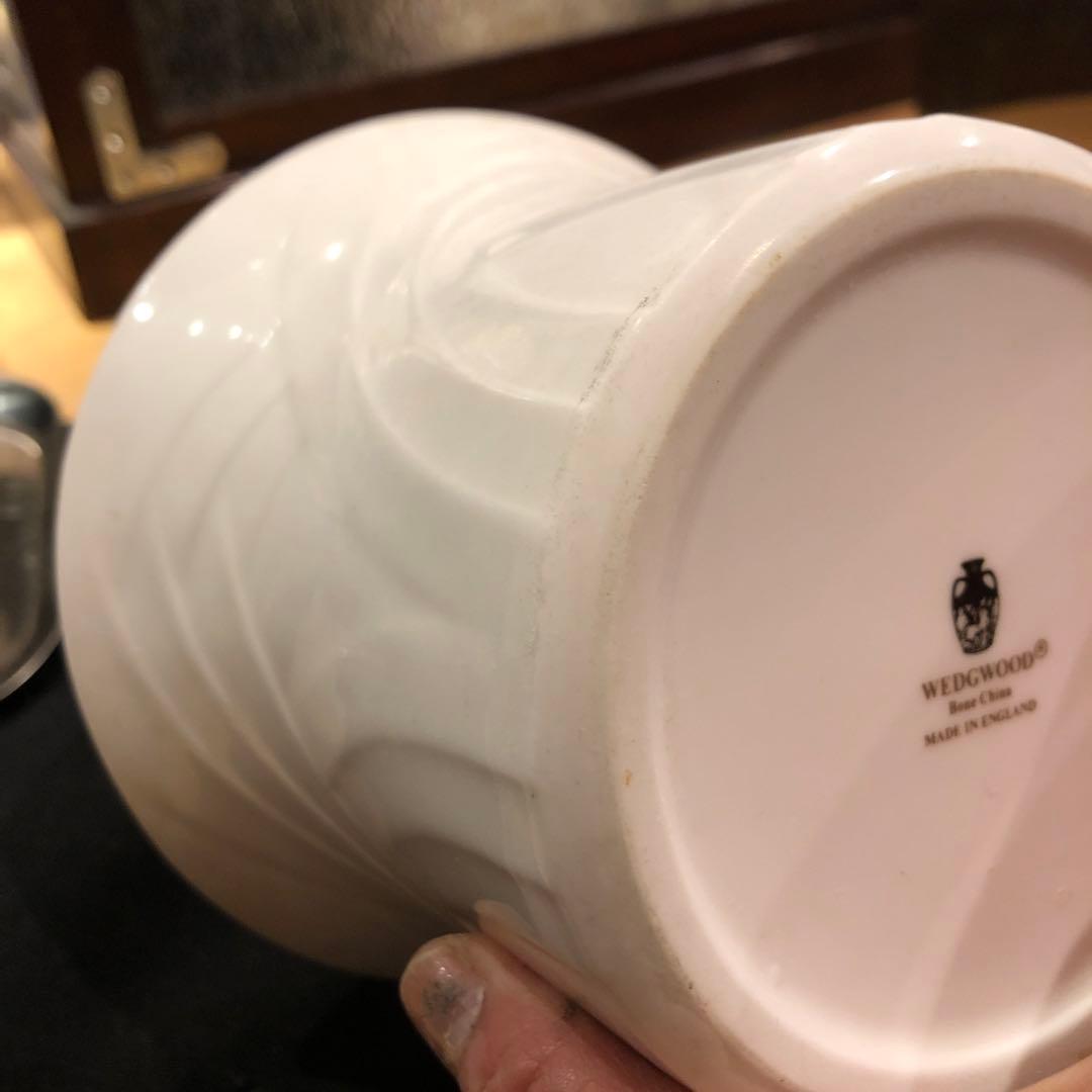 アンティーク　ウェッジウッド　プランターカバー