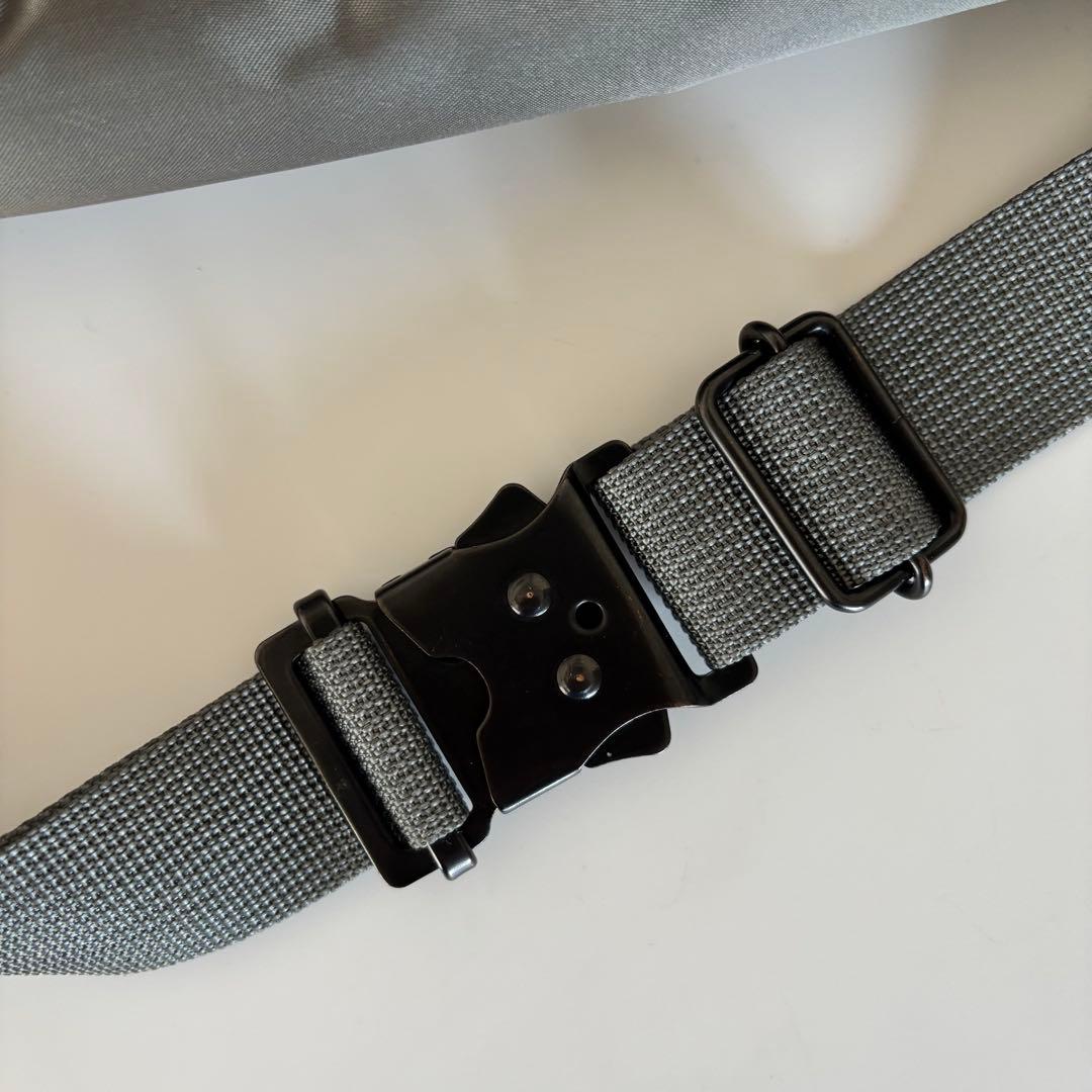 【美品】ポーター タンカー ボディバッグ コンパクト シルバーグレー