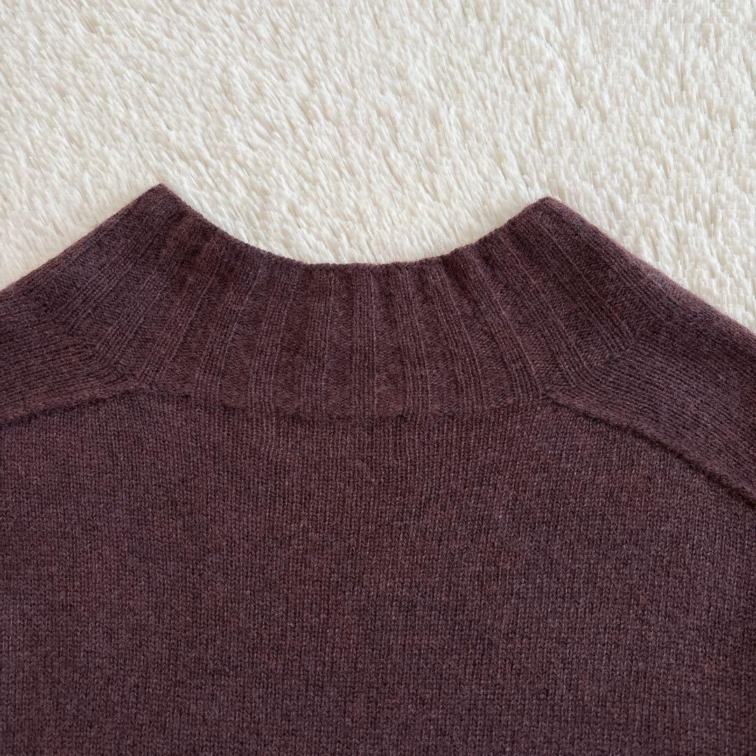 美品✨MARGARET HOWELL カシミヤ ウール　モックネック ニット