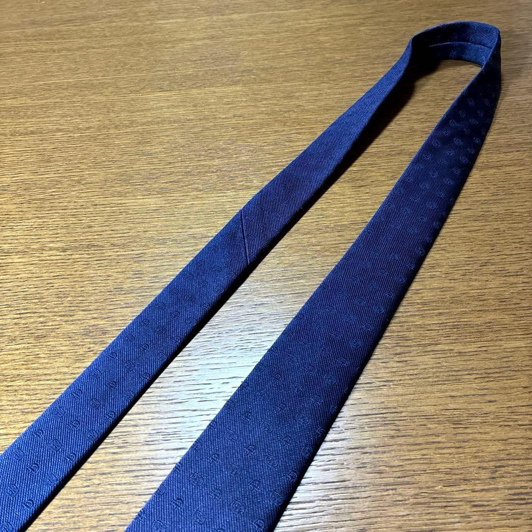GUCCI グッチ 紺ネクタイ 蜂bee