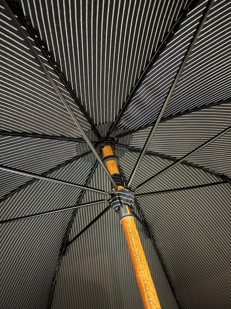 マリアフランチェスコ　長傘　手元レッド