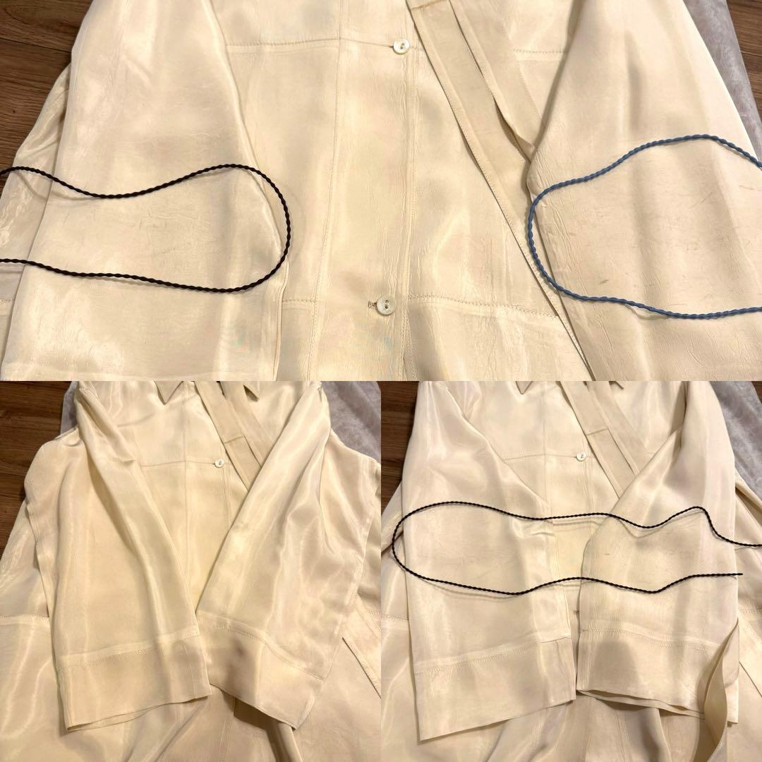 FENDI フェンディ　アセテート✖️シルク　スプリングコート　46 ヴィンテージ