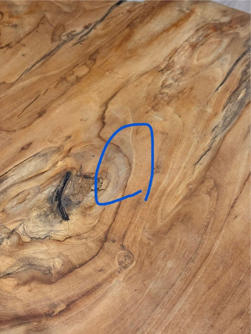 ANTRY Rustic Wood ナチュラルコーヒーテーブル