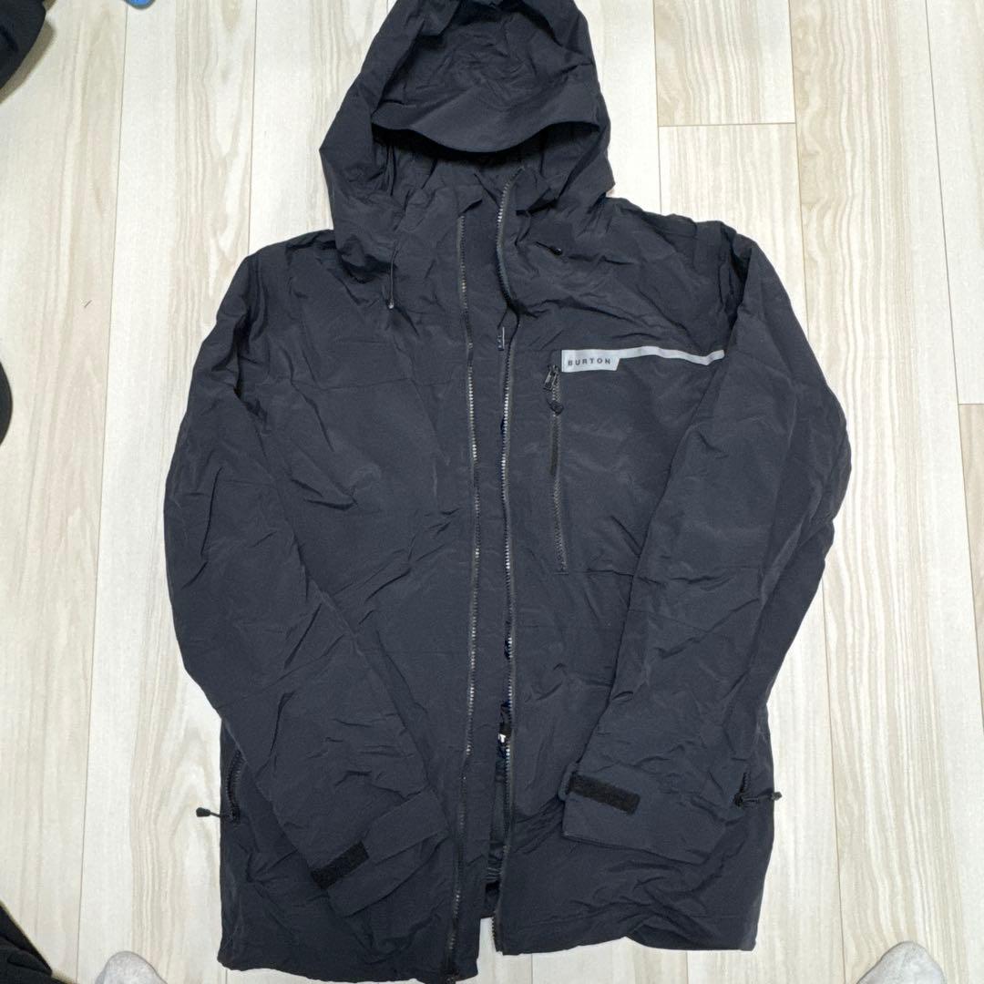 BURTON スノーボードジャケット ブラック S