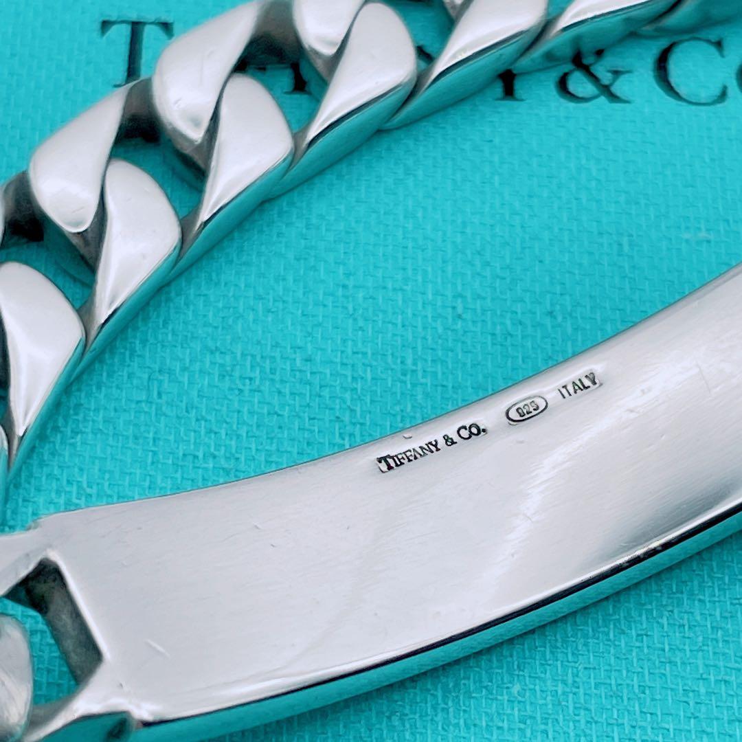 Tiffany & Co. ブレスレット　喜平　チェーン　ID プレート