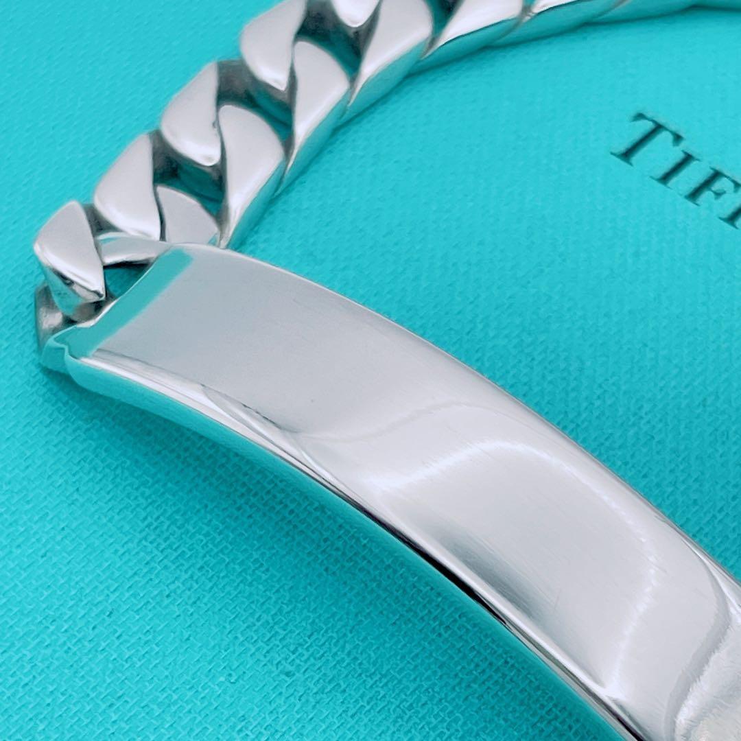 Tiffany & Co. ブレスレット　喜平　チェーン　ID プレート