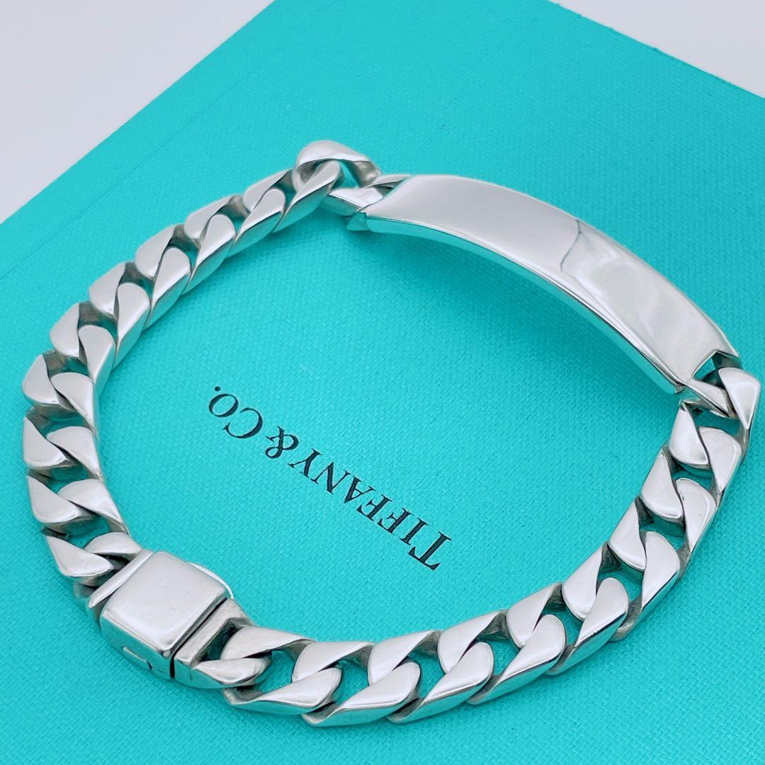 Tiffany & Co. ブレスレット　喜平　チェーン　ID プレート