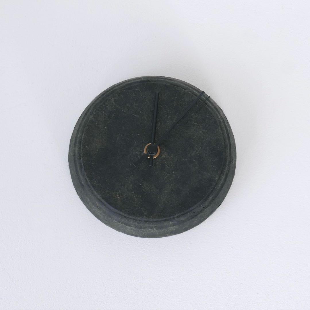 chikuni 掛け時計　ブラック