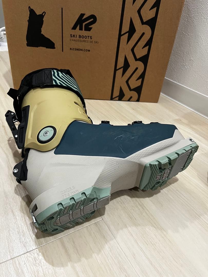K2 Mindbender 115 23.5スキーブーツ　女性　バックカントリー