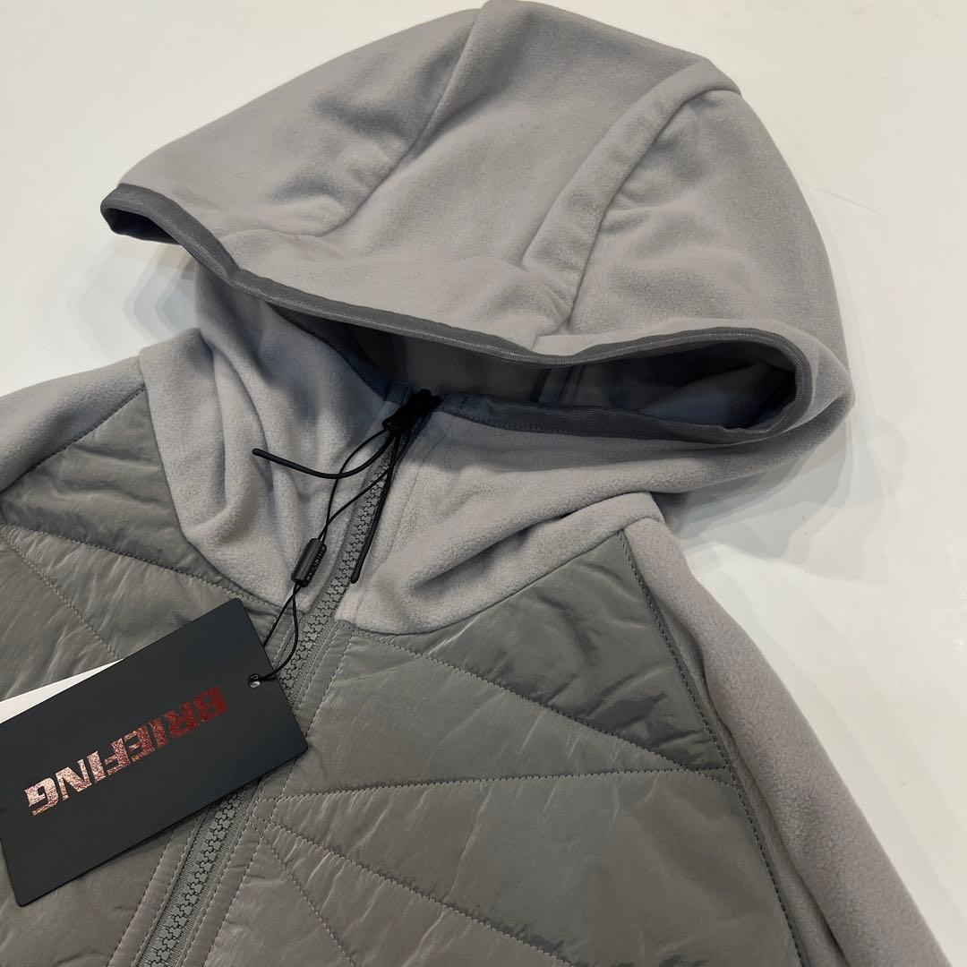 新品　BRIEFING　CE LIMONTA PADDED PARKA グレーM