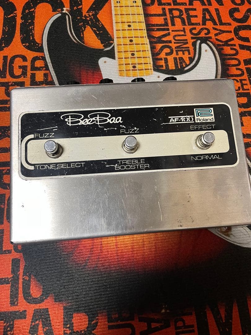 s*a様 ROLAND AF-100 BeeBaa ファズ・ブースター　動作確認