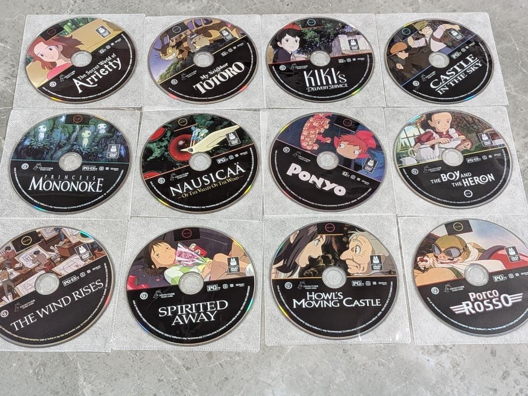 ジブリ 北米 セット DVD アニメ 12点セット 日本語 リージョン1