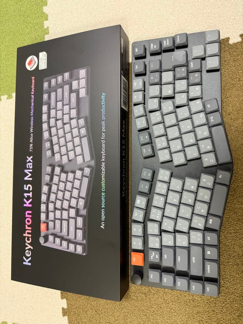 【美品】Keychron K15 Max キーボード