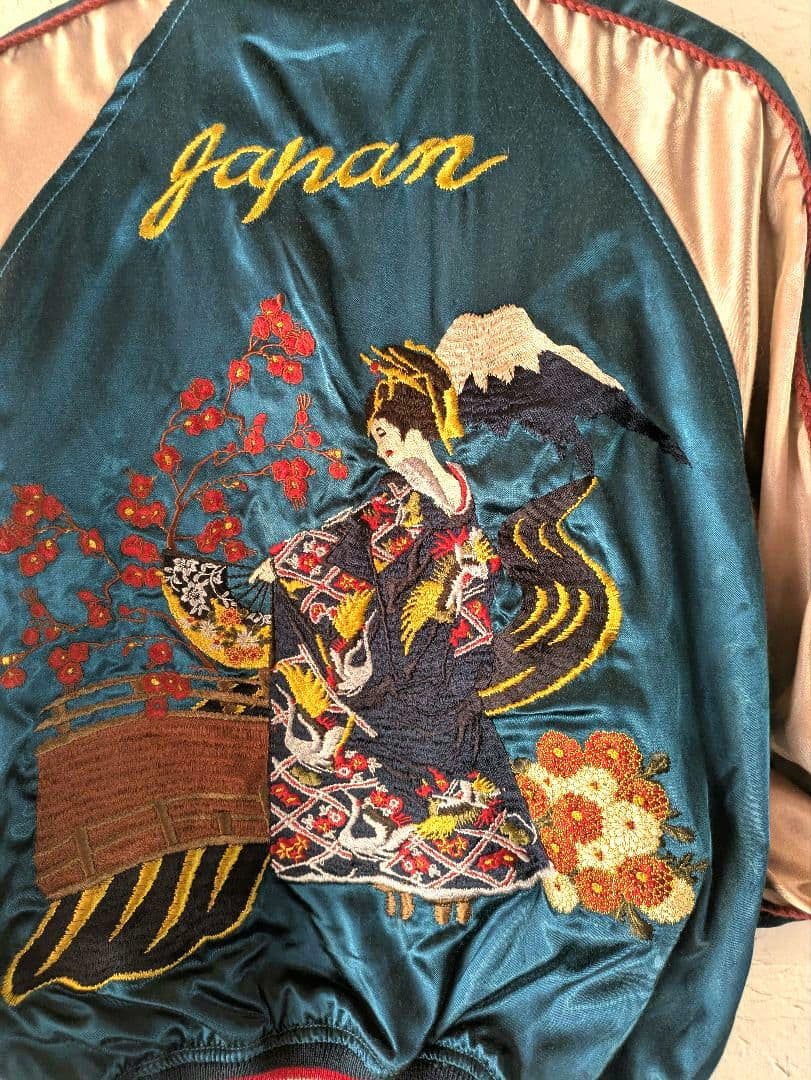 yoshi！HOUSTON リバーシブルスカジャンフリーサイズ