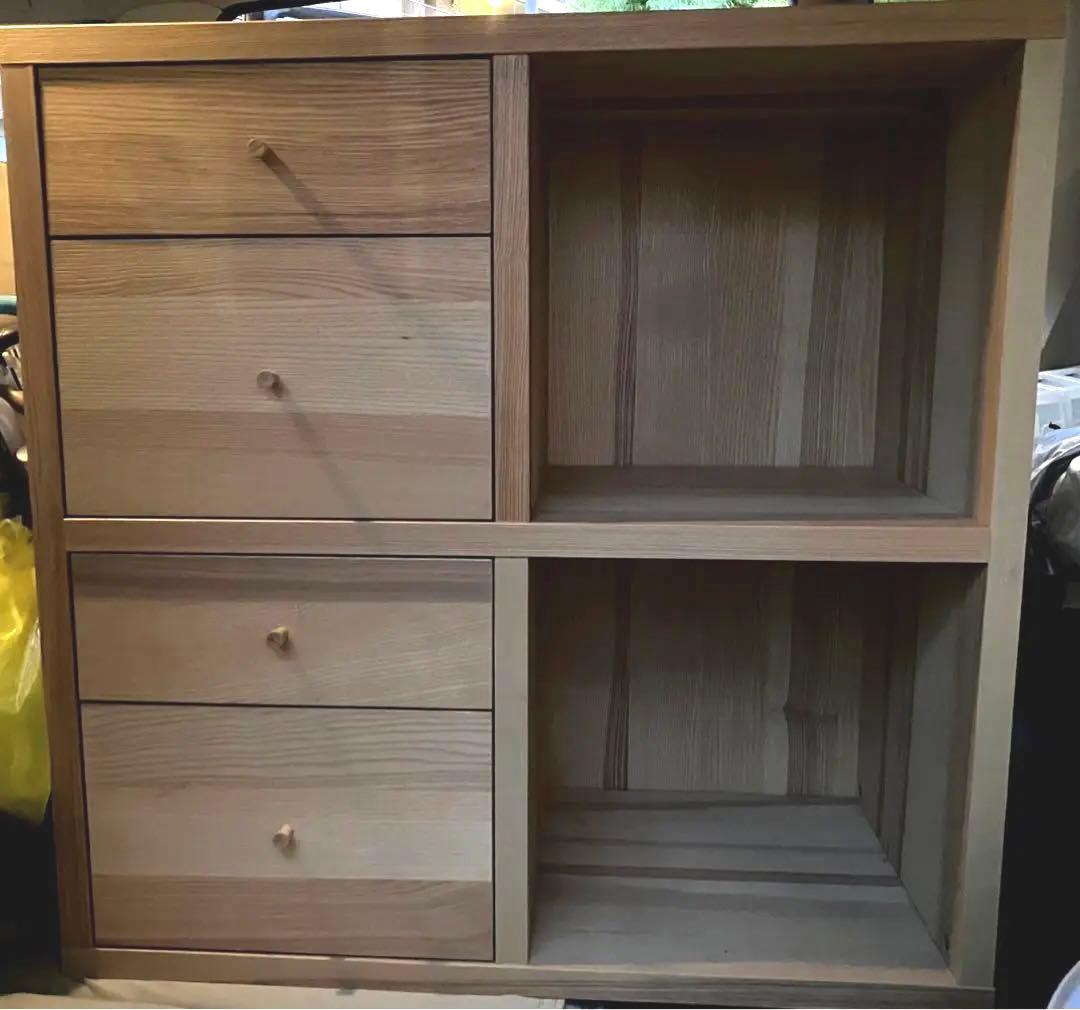 スライド木製棚キャビネットボックス