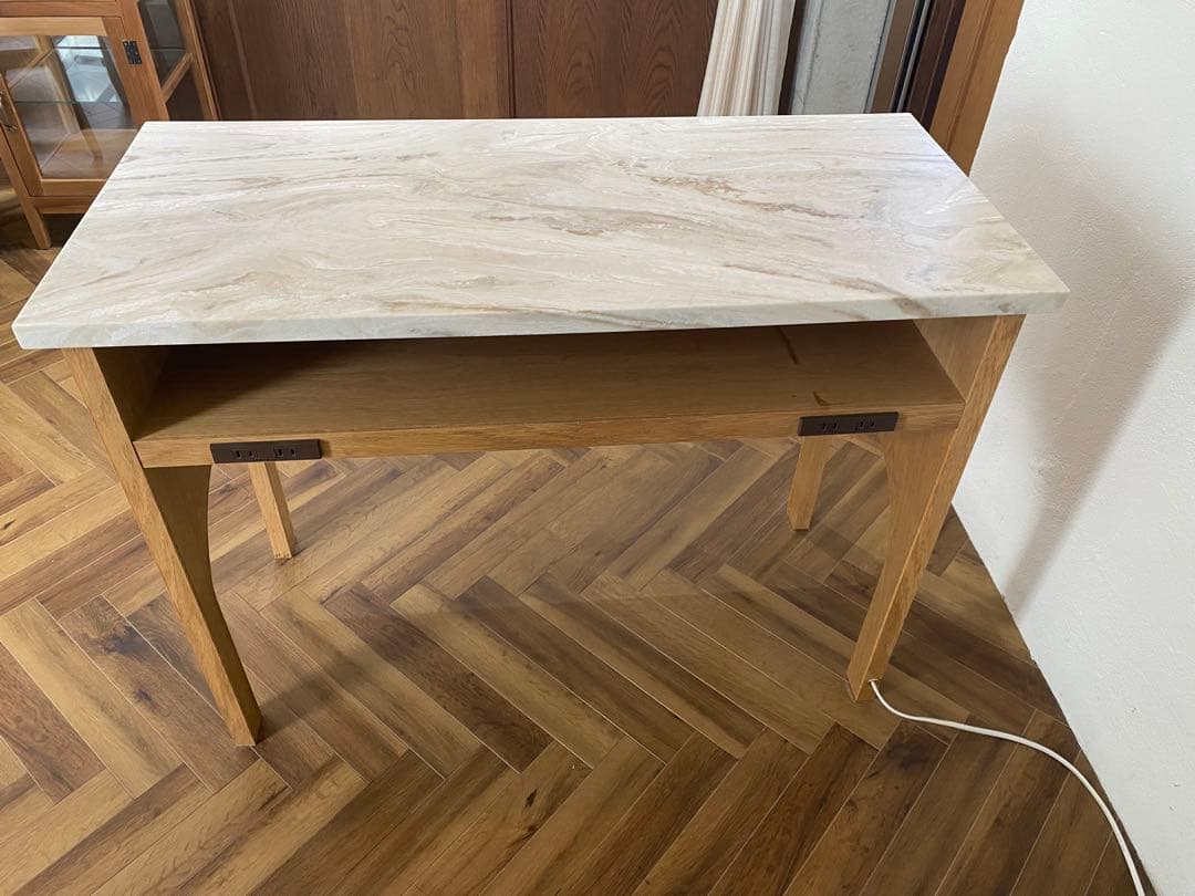 人工大理石　ネイルデスク　オーダーメイド家具