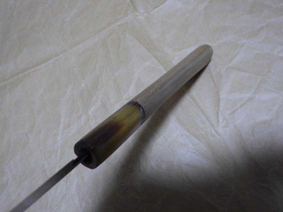 本焼★正本総本店/純日本鋼フグ引き包丁刃渡り270ｍｍ★　　209