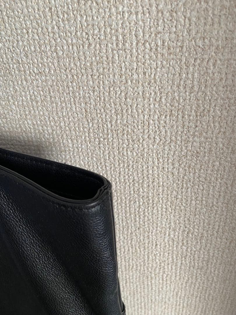 agnes b. アニエスベー レザー トートバッグ ビジネスバッグ ブラック