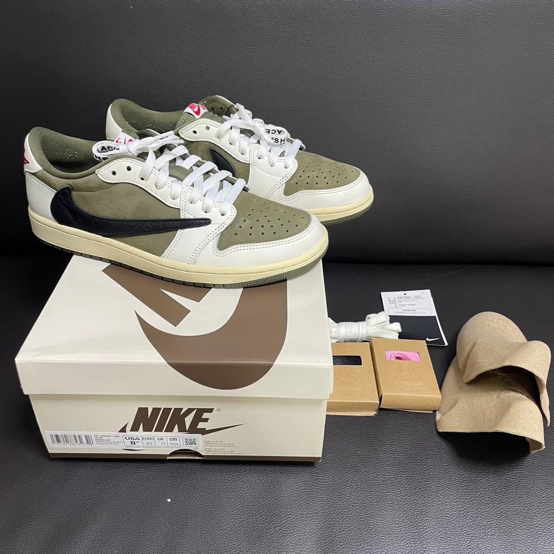 G*t様 Travis Scott Nike Air Jordan 1 リバース