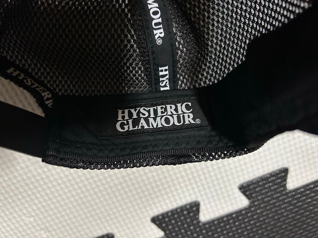 ヒステリックグラマー　キャップ　GUITAR GIRL