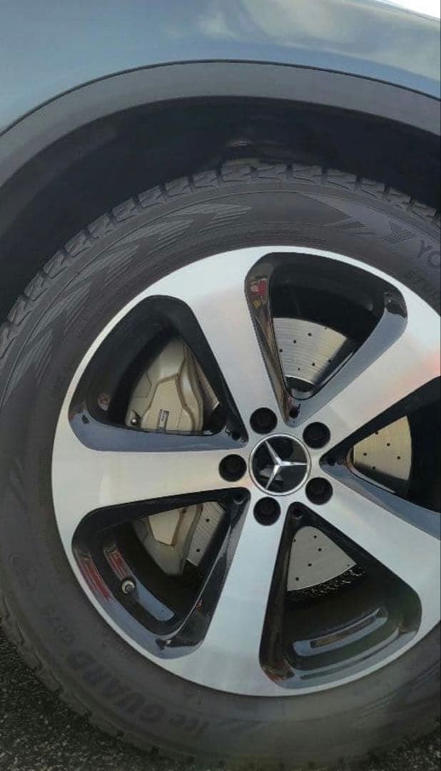 GLCクーペスタッドレスタイヤホイールセット純正セット4本。定価418,000