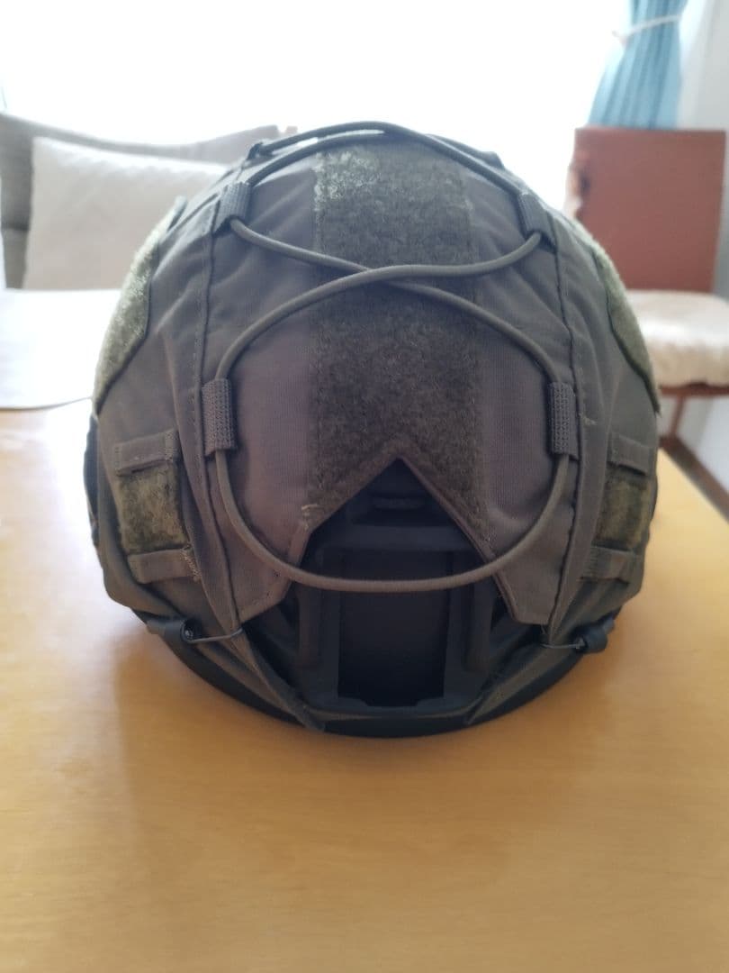 NIJ-Ⅲa実物防弾ヘルメット、55㎝～62㎝/BK、タクティカルヘルメット