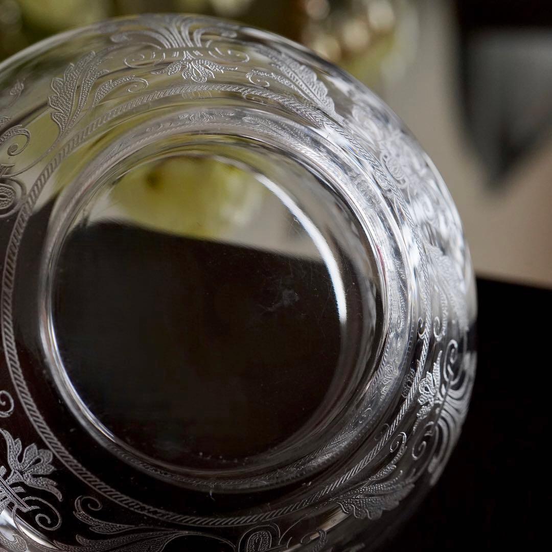 オールドバカラBACCARAT★オステンド★ボンボニエール シュガーボウル 蓋物