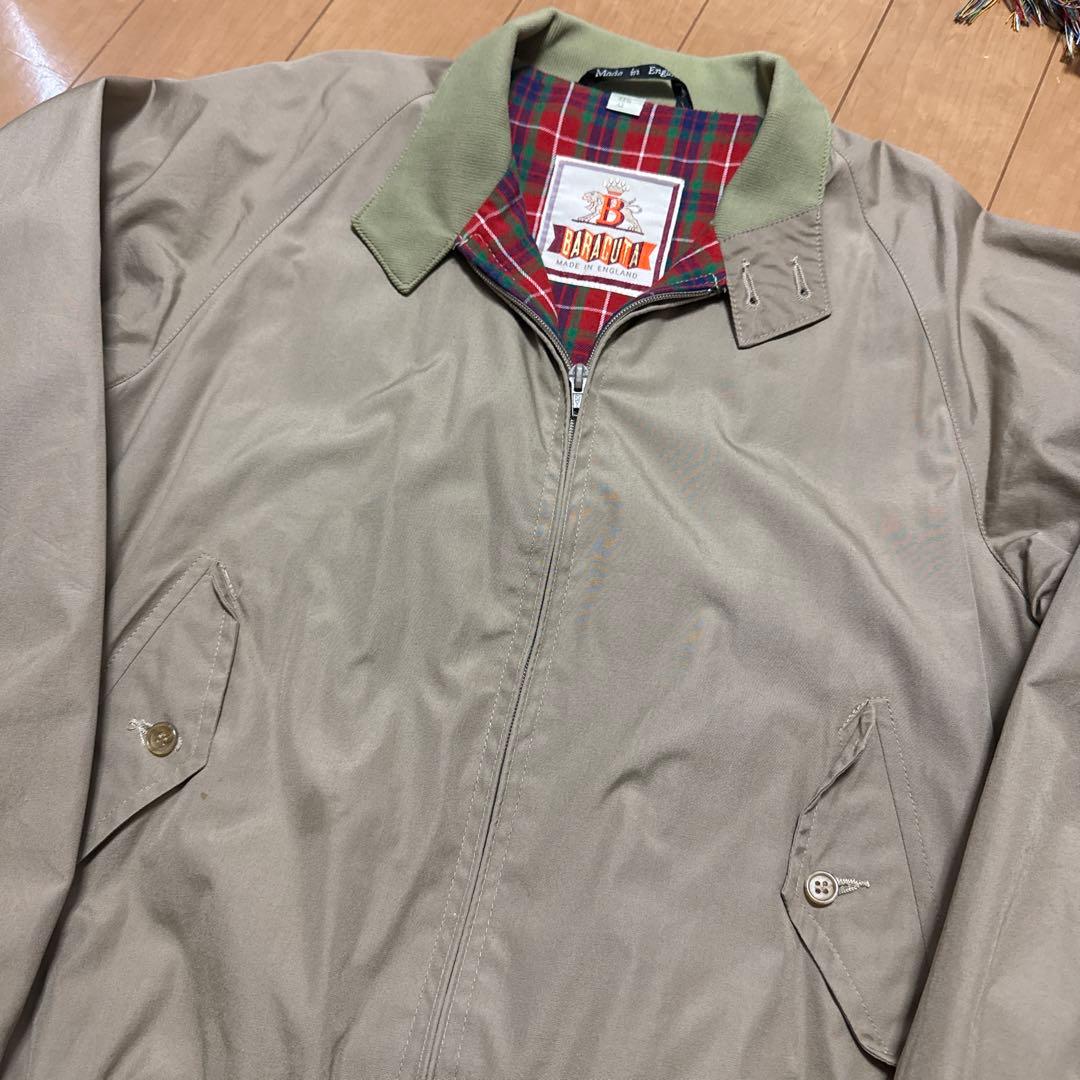 BARACUTA バラクータ G9 ジャケット ベージュチェック