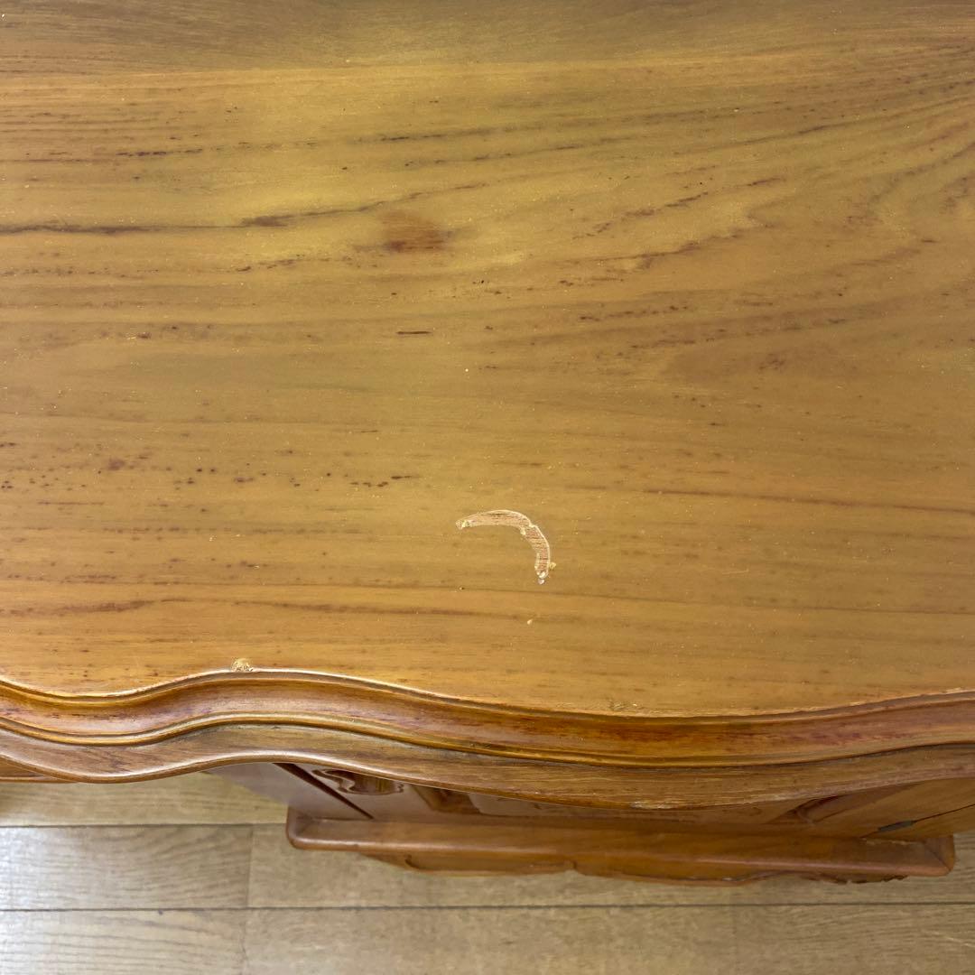 アンティーク コンソール ドレッサー テーブル デスク 彫刻 猫脚 インテリア