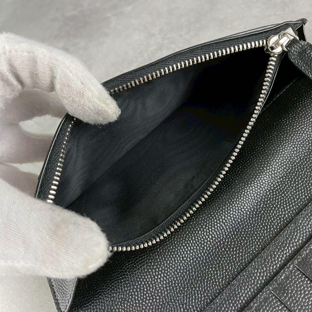 SAINT LAURENT サンローランパリ 長財布 396308 ブラック