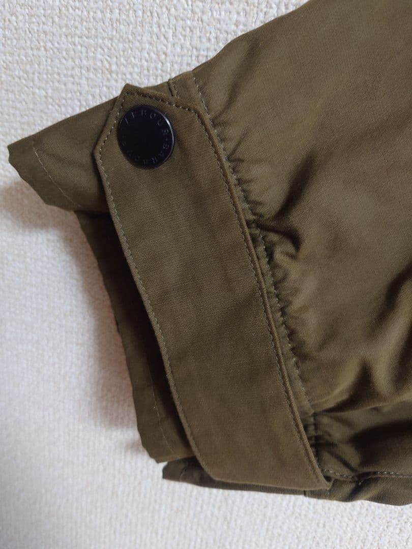 Barbour バブアー コート ショート ミリタリー レディース カーキM美品