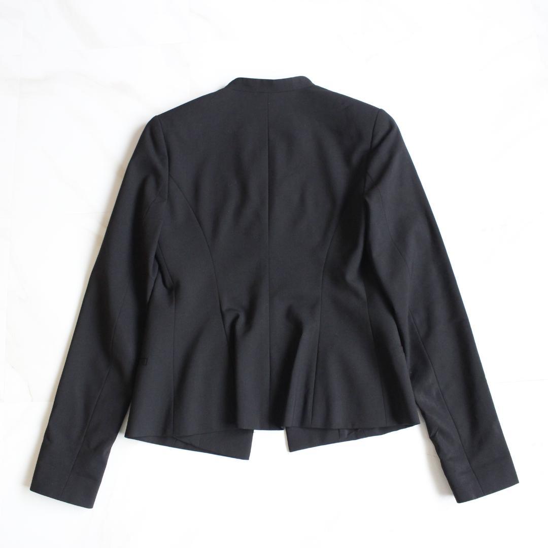 Theory セットアップスーツ Sサイズ ブラック ノーカラー パンツ