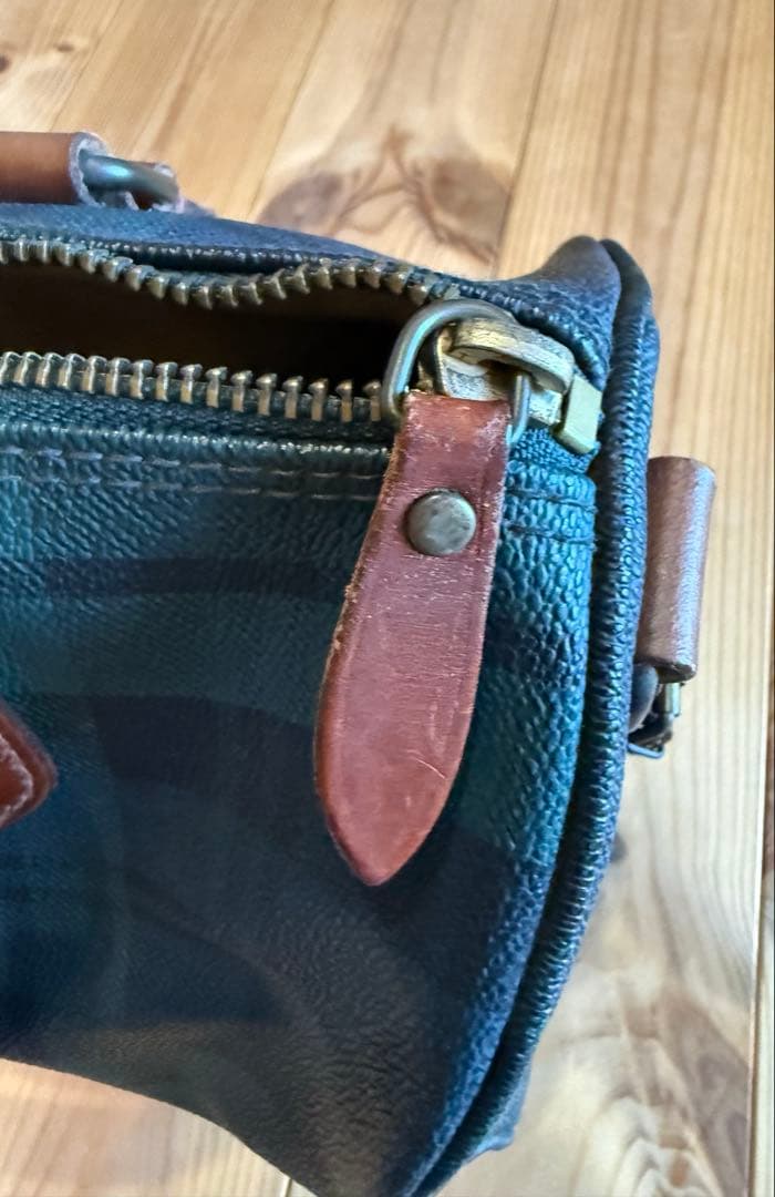 POLO RALPH LAUREN ミニボストンバッグ　PVC 付属品あり