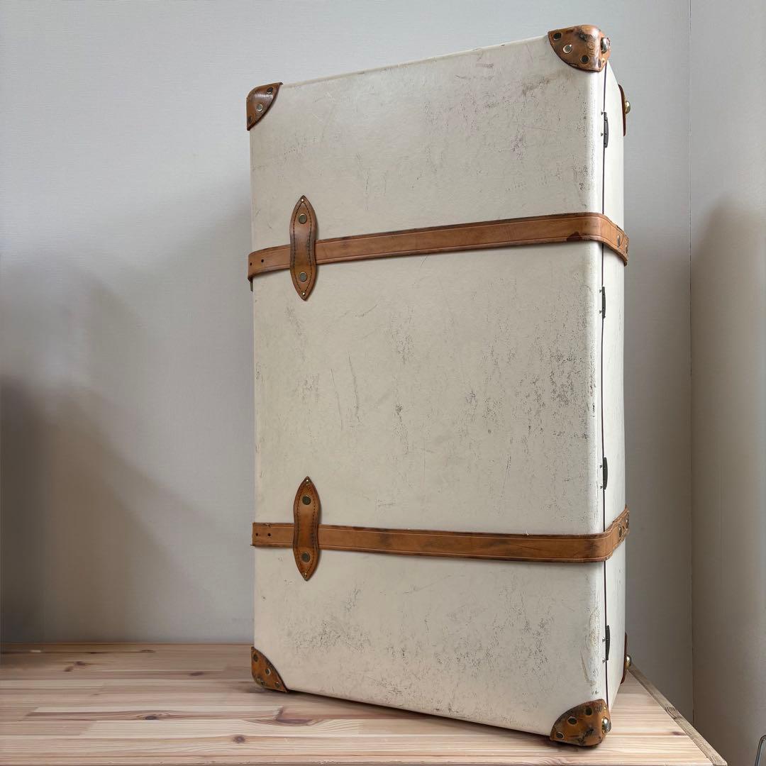 GLOBE-TROTTER サファリ　33インチ　キャリーケース　トロリー　白