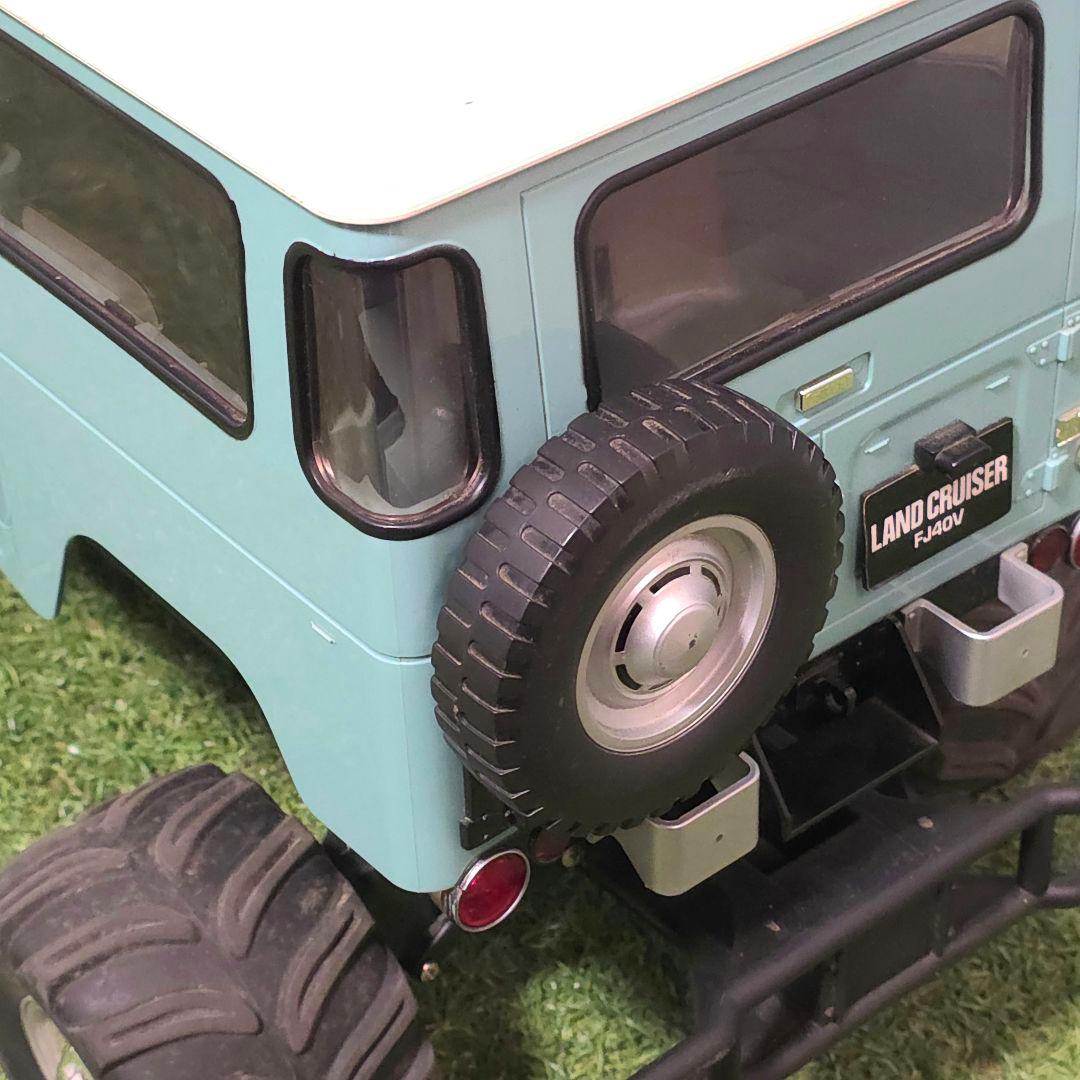 アオシマ ラジコン トヨタ ランドクルーザー 40系 FJ40V 1/8 動作可