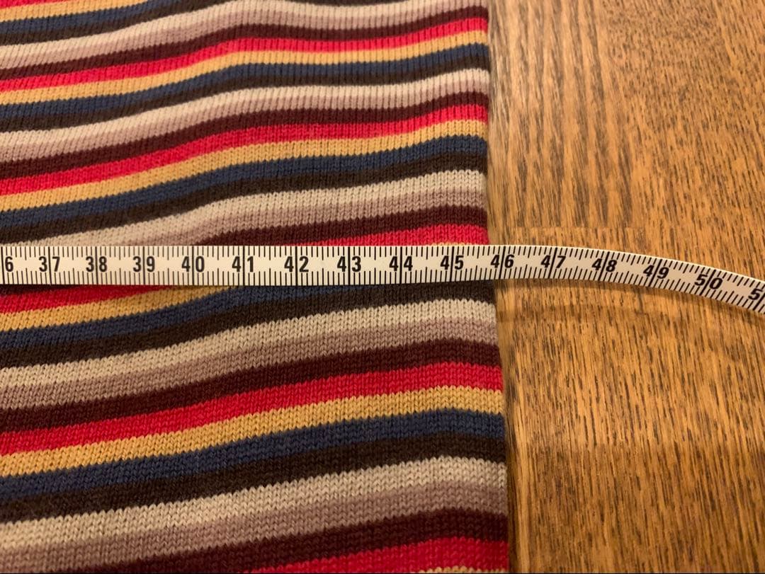 JOHN SMEDLEY ストライプ 長袖カットソー S