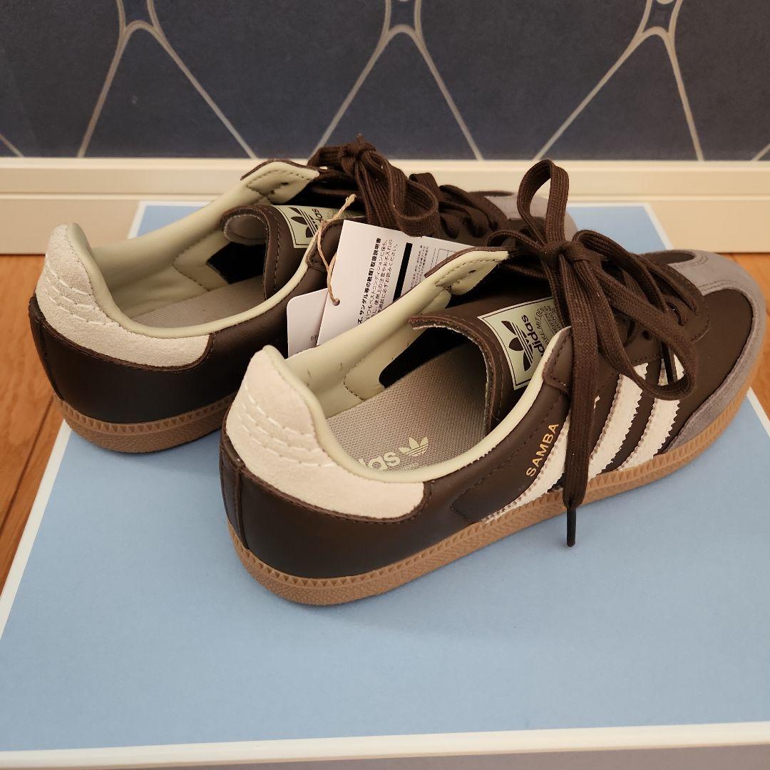 新品 adidas Samba OG ブラウン 24.0cm
