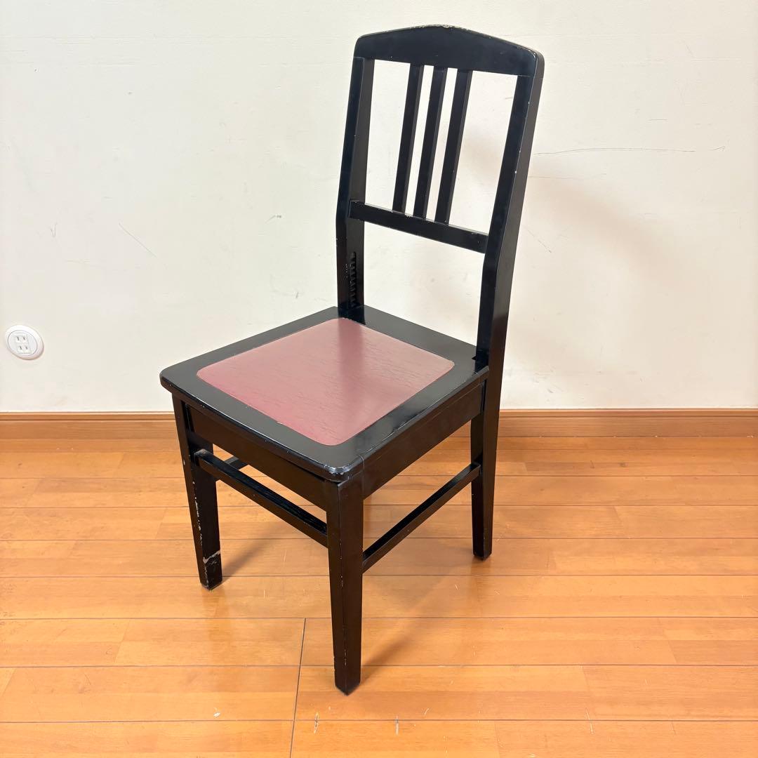 【動作良好・匿名配送】トムソン椅子 半艶塗装 アップライトピアノ